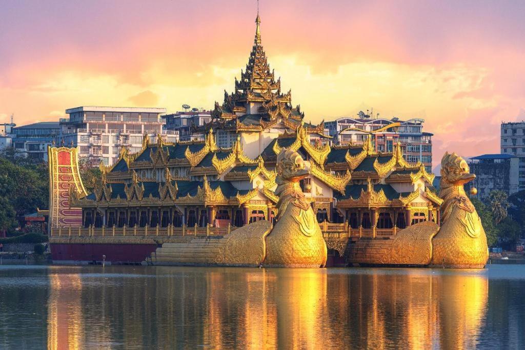 Myanmar Sport Hotel Янгон Экстерьер фото